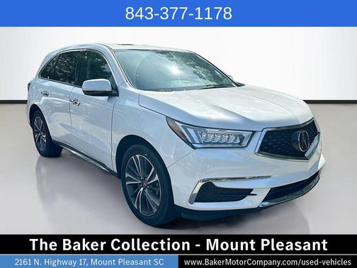 Lunar Silver Metallic 2020 Acura MDX 3.5L w/Technology Package