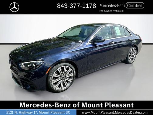 Nautical Blue 2023 Mercedes-Benz E-Class E 350