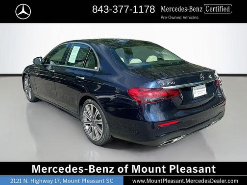 Nautical Blue 2023 Mercedes-Benz E-Class E 350