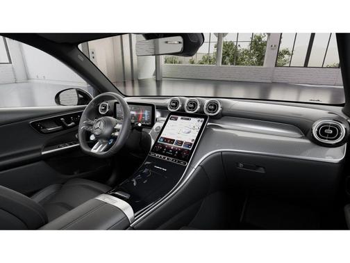 Silver 2025 Mercedes-Benz AMG GLC 63 S E Performance