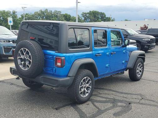 Hydro Blue Pearlcoat 2026 Jeep Wrangler Sport S