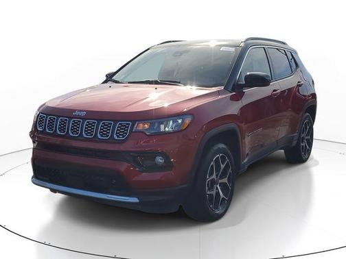 Red Hot Pearlcoat 2026 Jeep Compass Limited