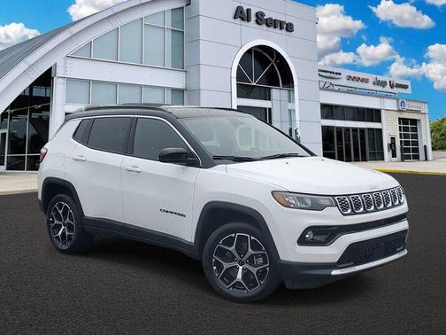 Bright White Clearcoat 2026 Jeep Compass Limited