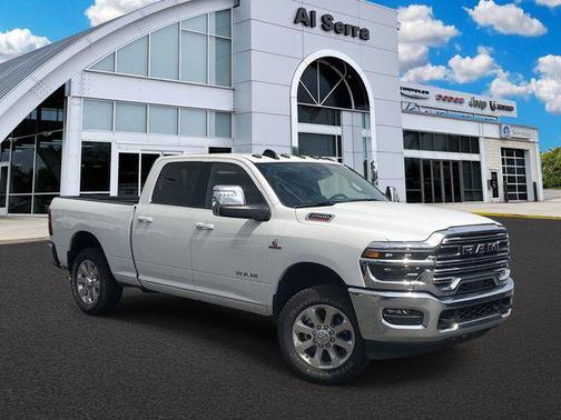 Bright White Clearcoat 2026 RAM 2500 Laramie Crew Cab 4x4 6'4' Box