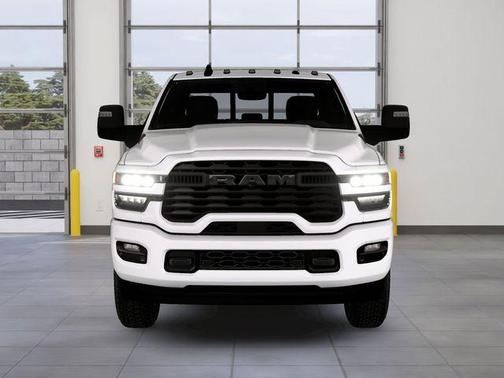 Bright White Clearcoat 2026 RAM 2500 Big Horn Crew Cab 4x4 6'4' Box