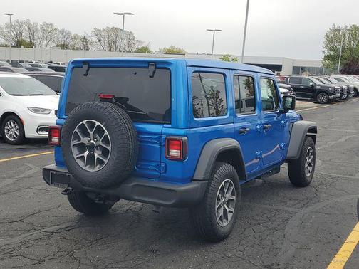 Hydro Blue Pearlcoat 2026 Jeep Wrangler Sport S
