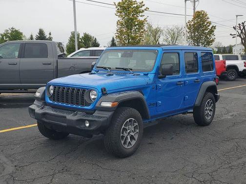 Hydro Blue Pearlcoat 2026 Jeep Wrangler Sport S