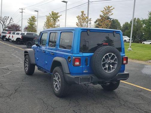 Hydro Blue Pearlcoat 2026 Jeep Wrangler Sport S
