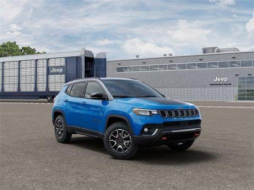 Hydro Blue Pearlcoat 2026 Jeep Compass Trailhawk
