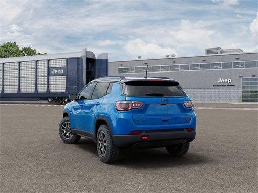 Hydro Blue Pearlcoat 2026 Jeep Compass Trailhawk