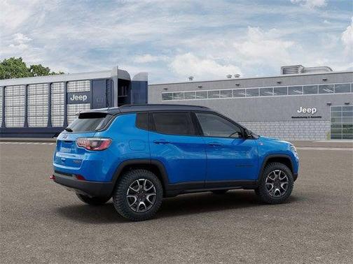 Hydro Blue Pearlcoat 2026 Jeep Compass Trailhawk