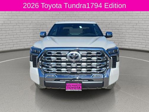 Pearl 2026 Toyota Tundra 1794 Edition