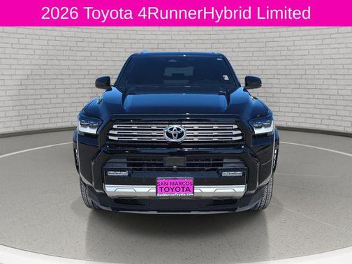 Black 2026 Toyota 4Runner Limited
