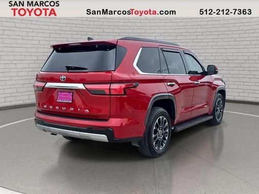 Supersonic Red 2023 Toyota Sequoia Limited