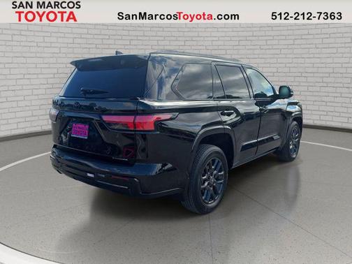 Midnight Black Metallic 2026 Toyota Sequoia Platinum