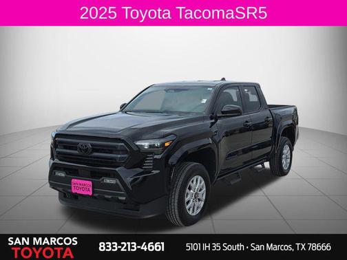 Black 2025 Toyota Tacoma SR5