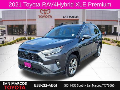 Magnetic Gray Metallic 2021 Toyota RAV4 Hybrid XLE Premium