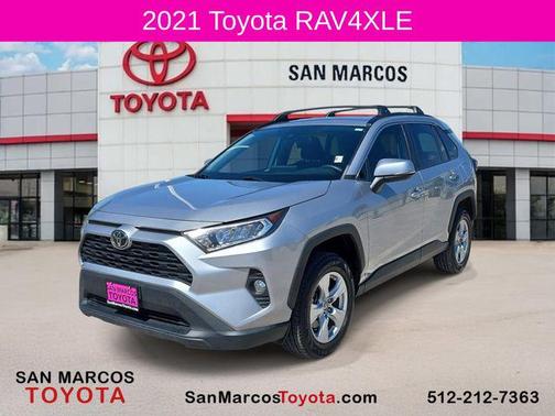 Silver Sky Metallic 2021 Toyota RAV4 XLE
