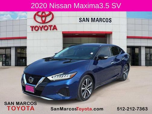 Deep Blue Pearl 2020 Nissan Maxima 3.5 SV