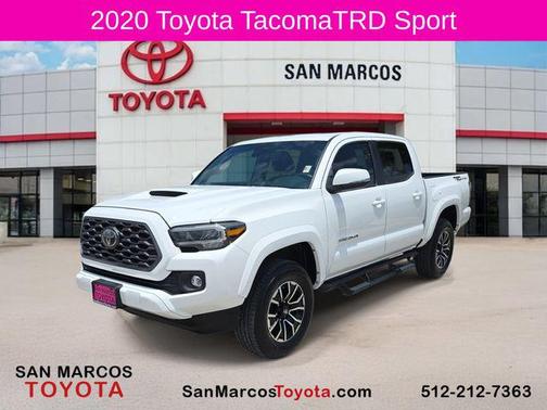 Super White 2020 Toyota Tacoma TRD Sport