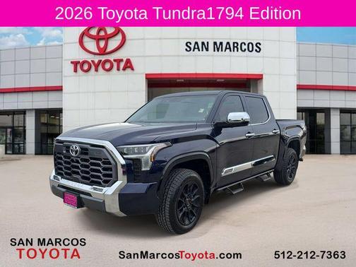 Blueprint 2026 Toyota Tundra 1794 Edition