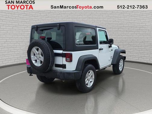 Bright White Clearcoat 2018 Jeep Wrangler JK Sport