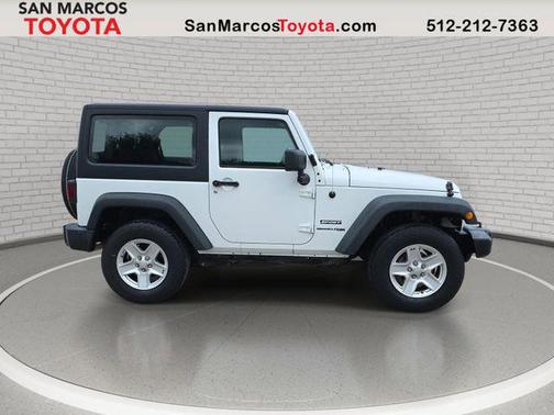 Bright White Clearcoat 2018 Jeep Wrangler JK Sport