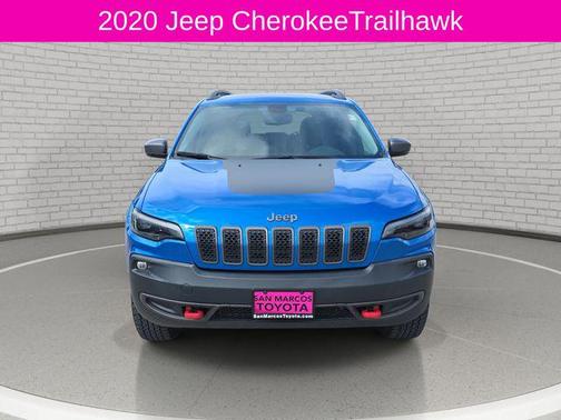 Hydro Blue Pearlcoat 2020 Jeep Cherokee Trailhawk