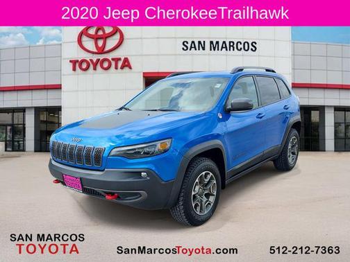 Hydro Blue Pearlcoat 2020 Jeep Cherokee Trailhawk