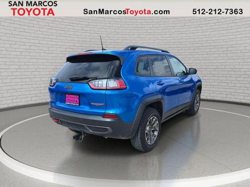 Hydro Blue Pearlcoat 2020 Jeep Cherokee Trailhawk