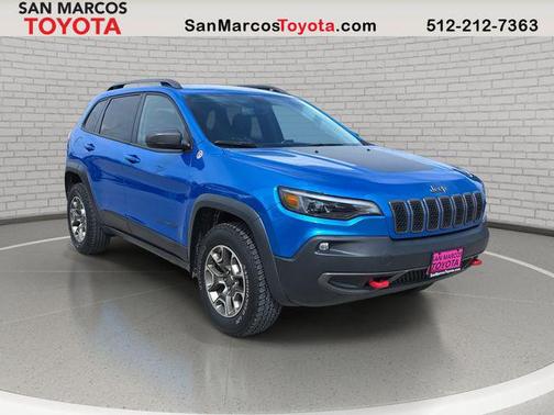 Hydro Blue Pearlcoat 2020 Jeep Cherokee Trailhawk