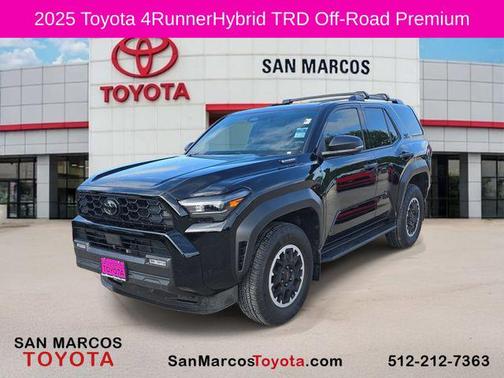 Black 2025 Toyota 4Runner TRD Off Road Premium