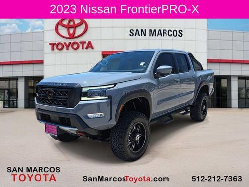 Boulder Gray Pearl 2023 Nissan Frontier PRO-X