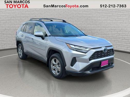 Silver Sky Metallic 2023 Toyota RAV4 Hybrid XLE