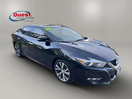 BLACK 2017 Nissan Maxima 3.5 Platinum