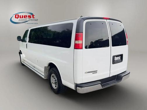 WHITE 2012 Chevrolet Express 3500 LT