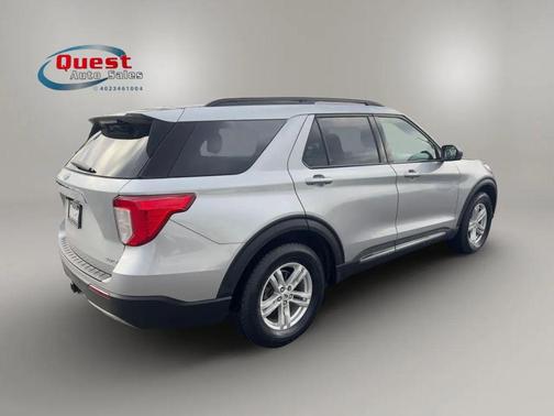 Gray 2023 Ford Explorer XLT