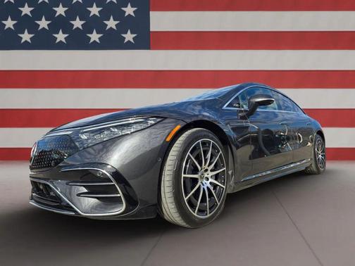 Gray 2023 Mercedes-Benz EQS 580 4MATIC