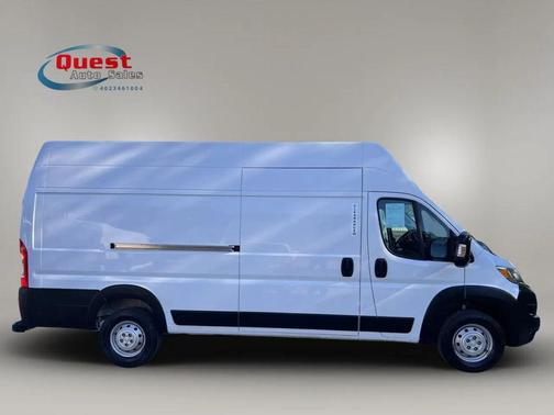 WHITE 2023 RAM ProMaster 3500 High Roof