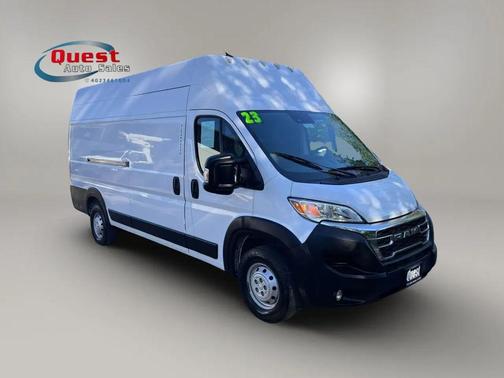 WHITE 2023 RAM ProMaster 3500 High Roof