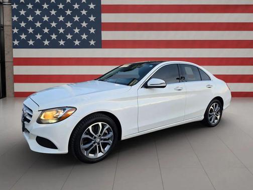 White 2017 Mercedes-Benz C-Class C 300 4MATIC