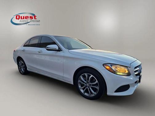 White 2017 Mercedes-Benz C-Class C 300 4MATIC