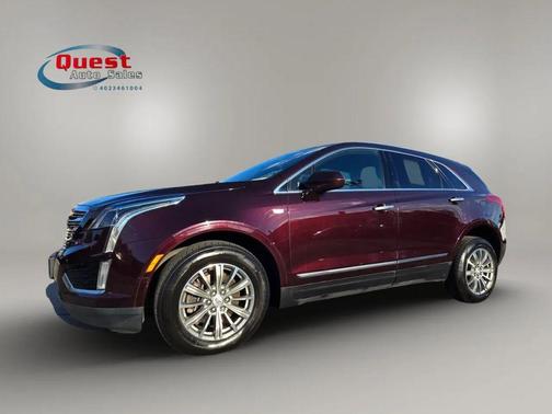Burgundy 2017 Cadillac XT5 Luxury