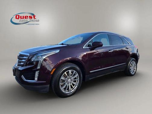 Burgundy 2017 Cadillac XT5 Luxury