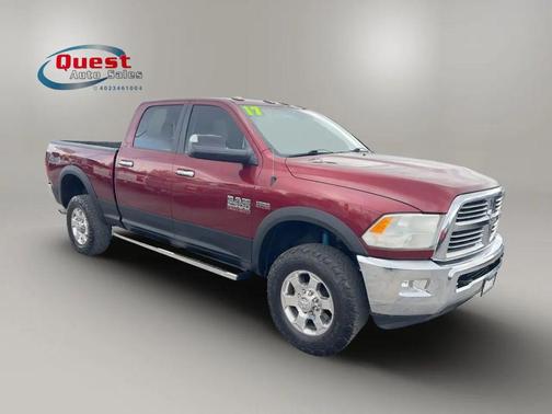 RED 2017 RAM 2500 Lone Star Crew Cab 4x4 6'4' Box