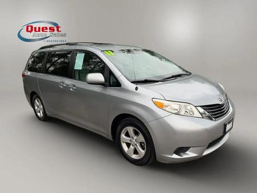 Silver 2011 Toyota Sienna LE