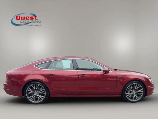Red 2017 Audi A7 3.0T Premium Plus