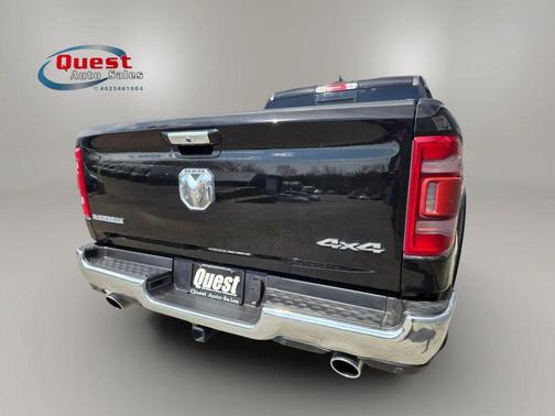 Black 2022 RAM 1500 Laramie