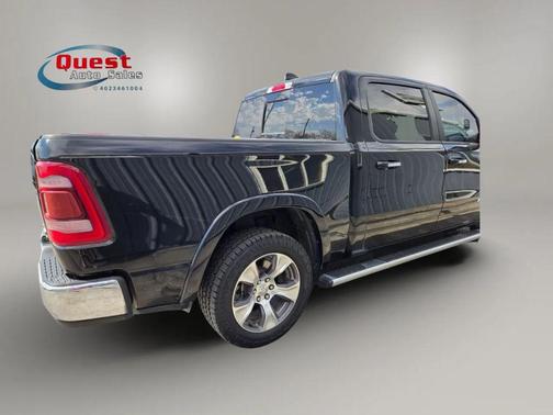 Black 2022 RAM 1500 Laramie