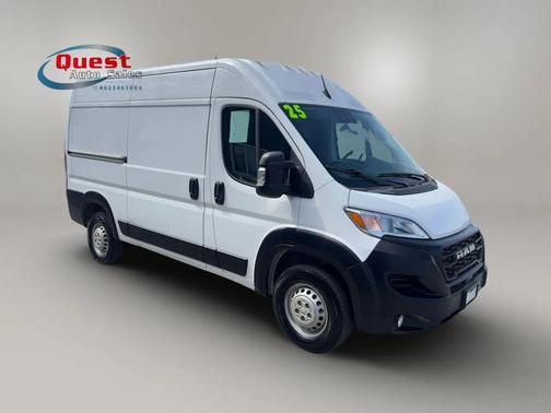 WHITE 2025 RAM ProMaster 2500 Tradesman